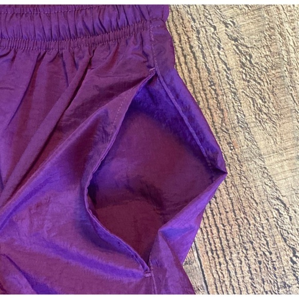 Nike Purple Athletic Shorts Lightweight Elastic Waist Drawstring Size XL EUC - Picture 4 of 8